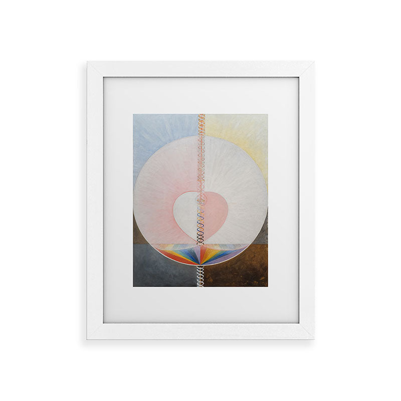 "The Dove, No. 1" by Hilma af Klint (1915) Framed Art Print