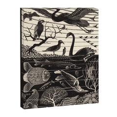 "The Fifth Day of Creation" by M.C. Escher Canvas Print