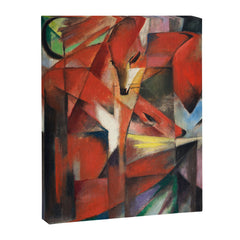 "The Foxes" by Franz Marc, 1913 Canvas Print