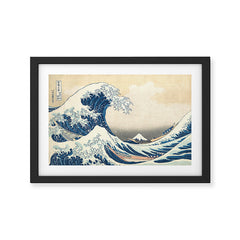 "The Great Wave off Kanagawa" by Hokusai, 1831 Framed Art Print
