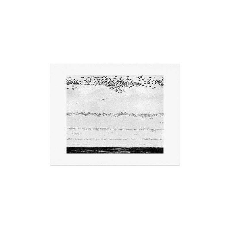 "The Later Flights of the Passenger Pigeon" by Frank Bond, 1920 (benefitting The Nature Conservancy) Art Print