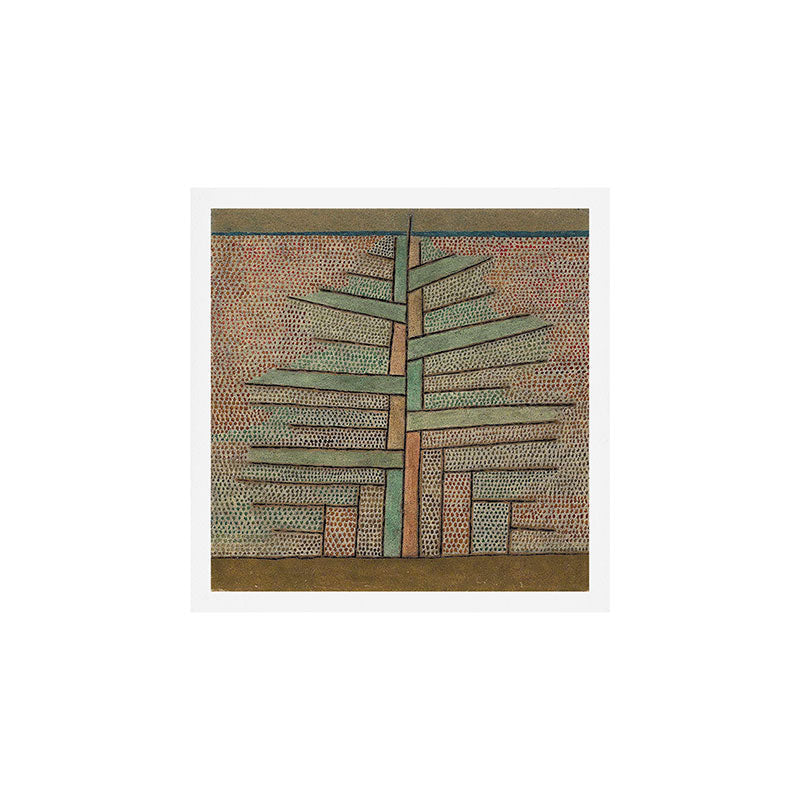 "The Pine Tree" by Paul Klee (1932) Art Print