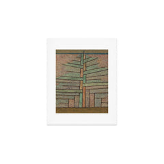 "The Pine Tree" by Paul Klee (1932) Art Print