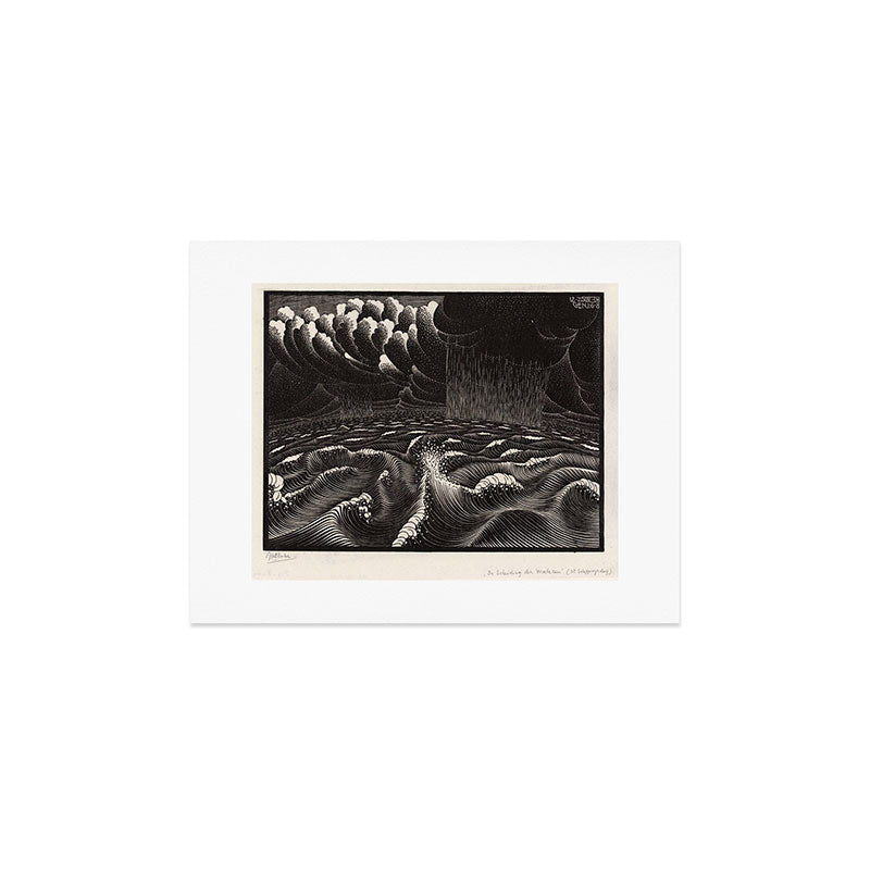 "The Second Day of Creation" by M.C. Escher Art Print