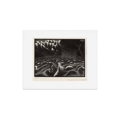 "The Second Day of Creation" by M.C. Escher Art Print