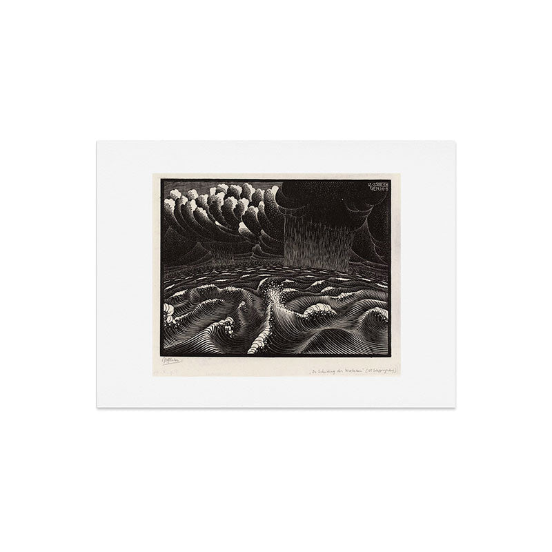 "The Second Day of Creation" by M.C. Escher Art Print