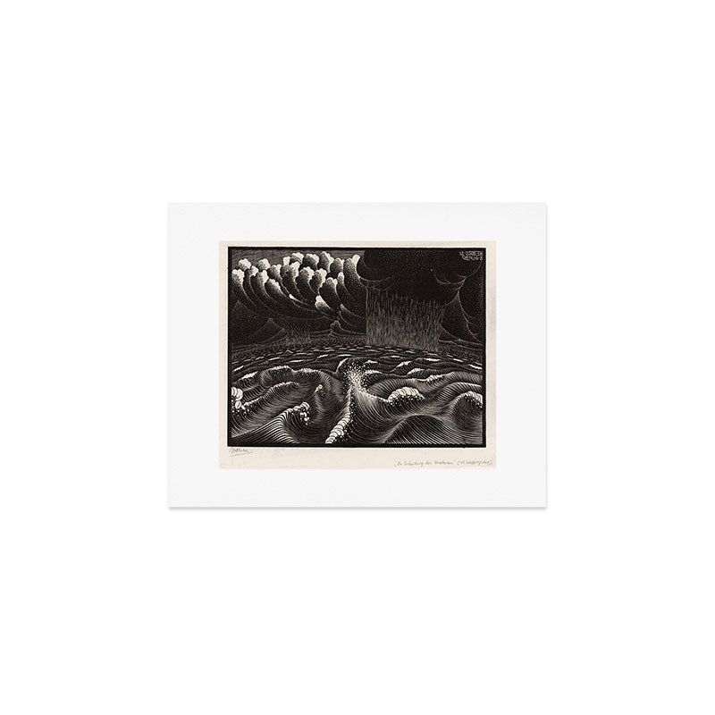 "The Second Day of Creation" by M.C. Escher Art Print