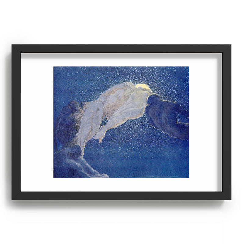 "The sleepers are very beautiful as they lie unclothed" Framed Art Print