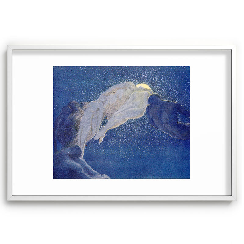 "The sleepers are very beautiful as they lie unclothed" Framed Art Print