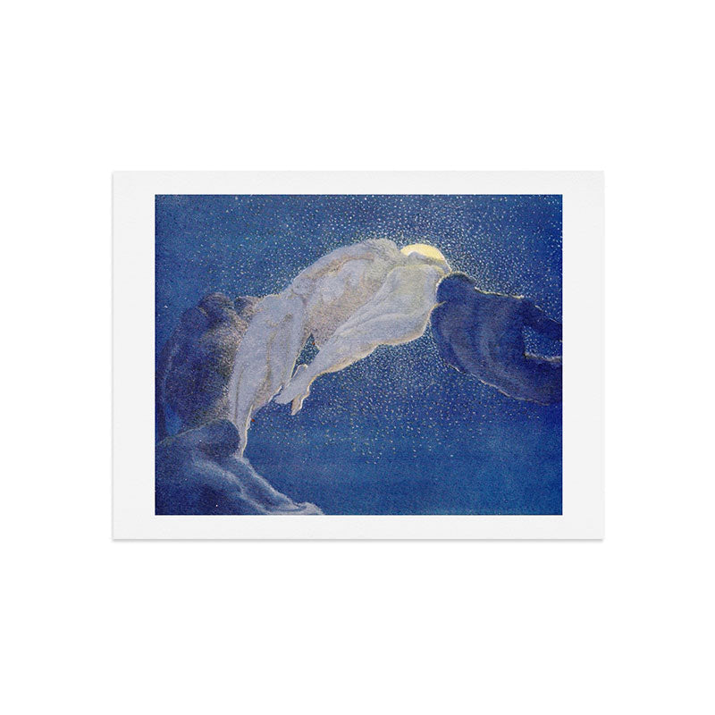 "The sleepers are very beautiful as they lie unclothed" Art Print
