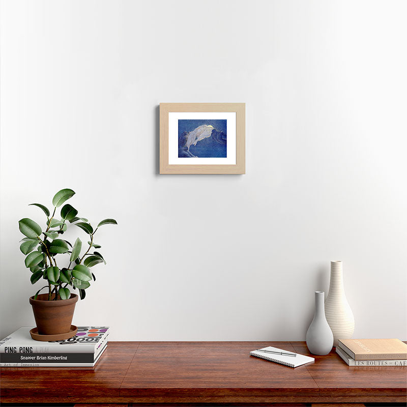 "The sleepers are very beautiful as they lie unclothed" Framed Art Print