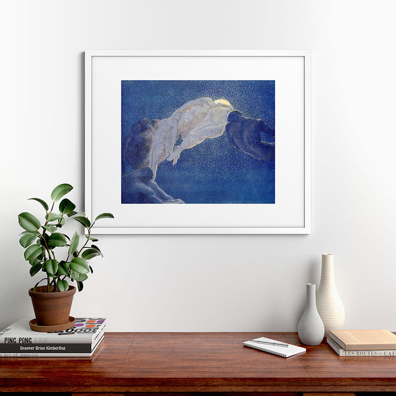 "The sleepers are very beautiful as they lie unclothed" Framed Art Print