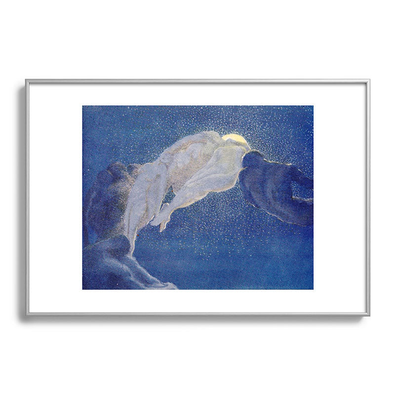 "The sleepers are very beautiful as they lie unclothed" Framed Art Print