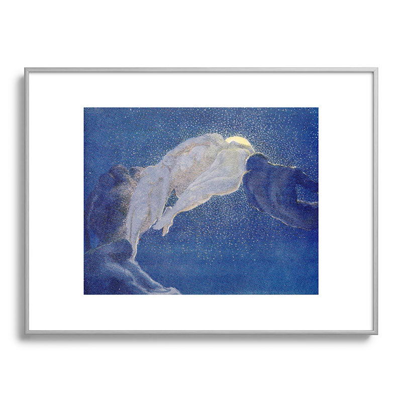 "The sleepers are very beautiful as they lie unclothed" Framed Art Print