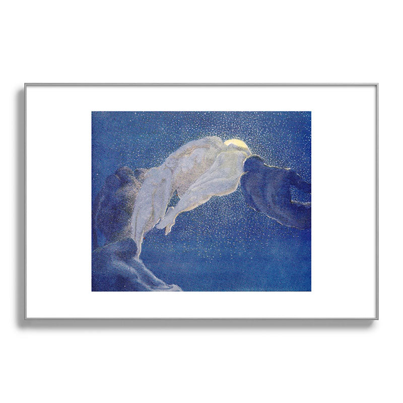 "The sleepers are very beautiful as they lie unclothed" Framed Art Print