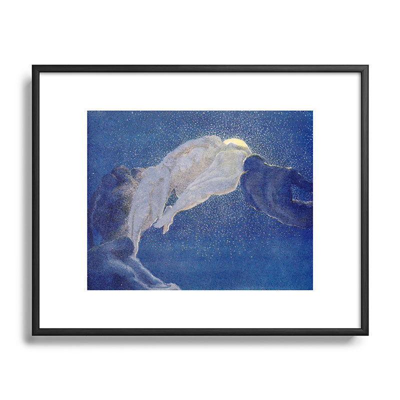 "The sleepers are very beautiful as they lie unclothed" Framed Art Print