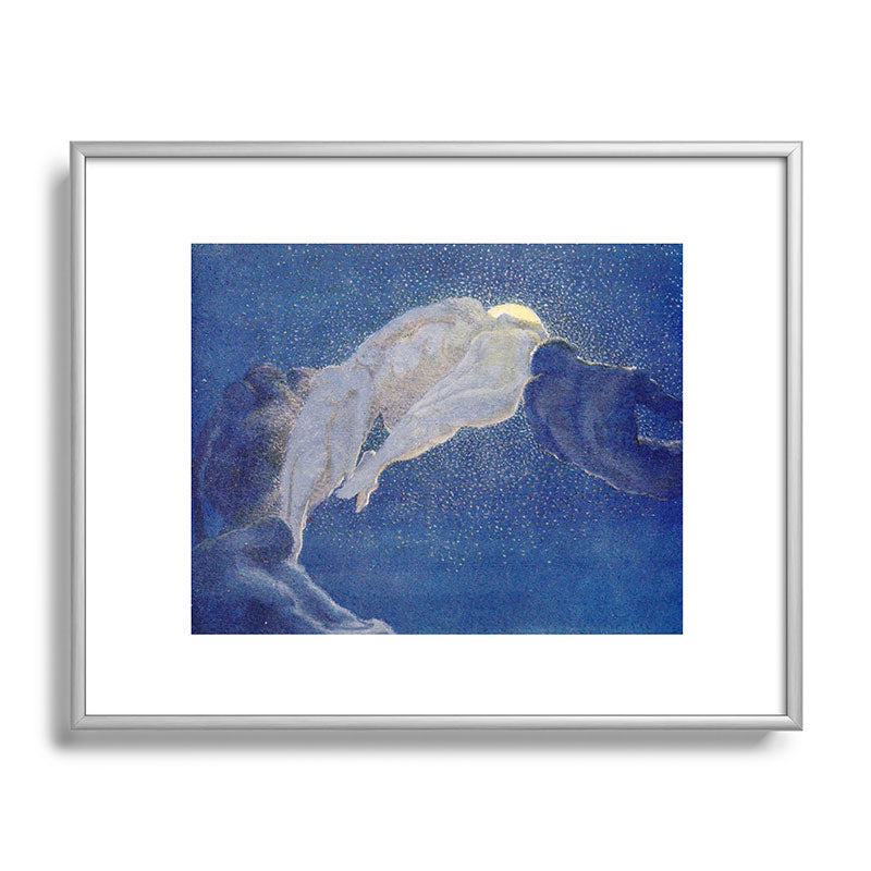 "The sleepers are very beautiful as they lie unclothed" Framed Art Print