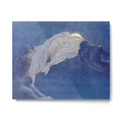 "The sleepers are very beautiful as they lie unclothed" Metal Print