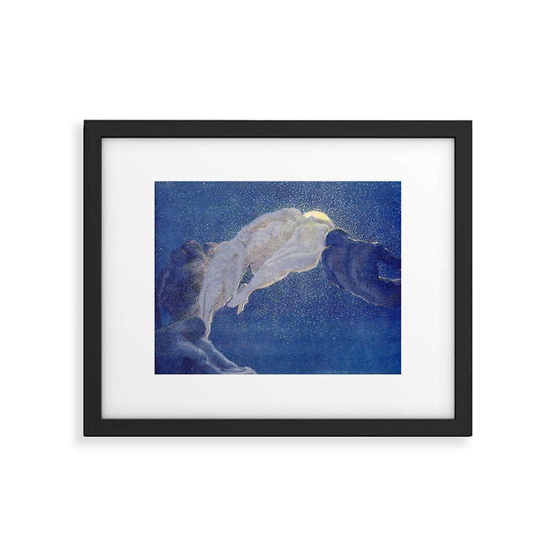 "The sleepers are very beautiful as they lie unclothed" Framed Art Print