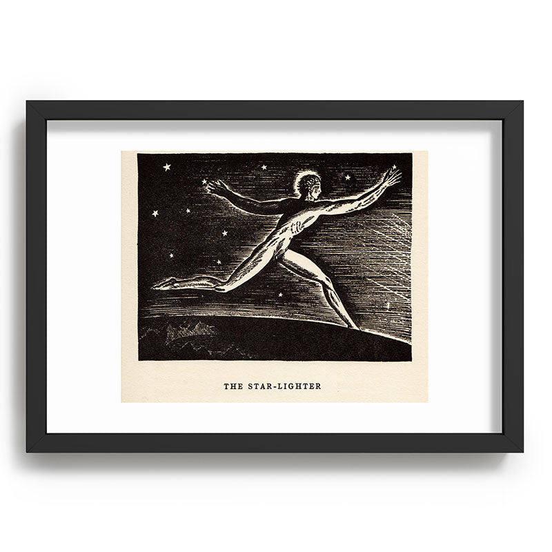 "The Star-lighter" by Rockwell Kent (1919) Framed Art Print