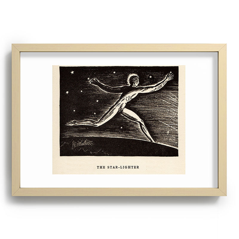 "The Star-lighter" by Rockwell Kent (1919) Framed Art Print
