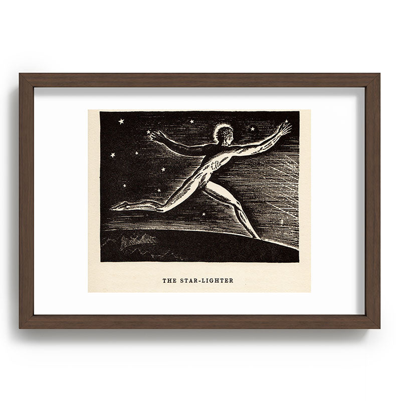 "The Star-lighter" by Rockwell Kent (1919) Framed Art Print