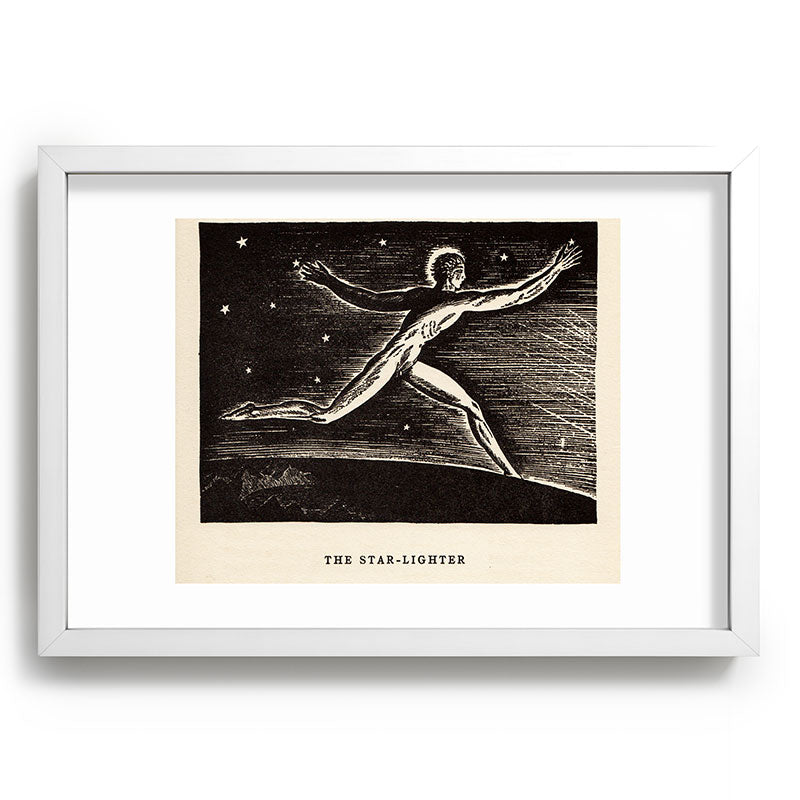 "The Star-lighter" by Rockwell Kent (1919) Framed Art Print
