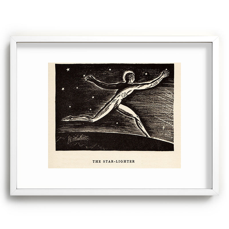 "The Star-lighter" by Rockwell Kent (1919) Framed Art Print