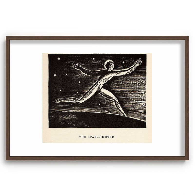 "The Star-lighter" by Rockwell Kent (1919) Framed Art Print