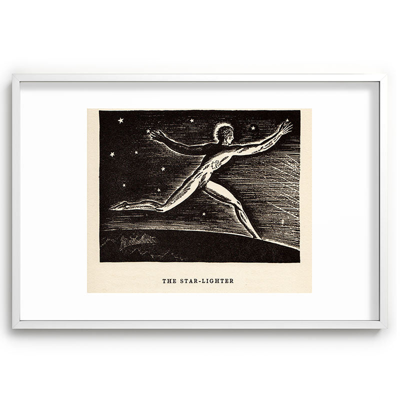 "The Star-lighter" by Rockwell Kent (1919) Framed Art Print