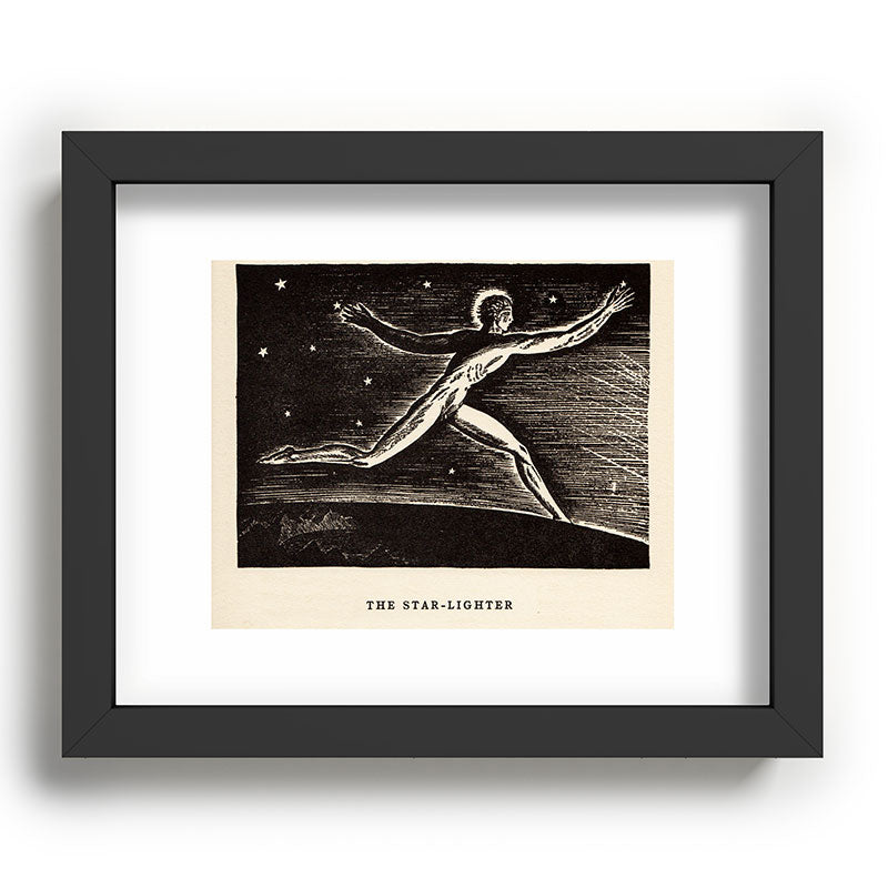 "The Star-lighter" by Rockwell Kent (1919) Framed Art Print