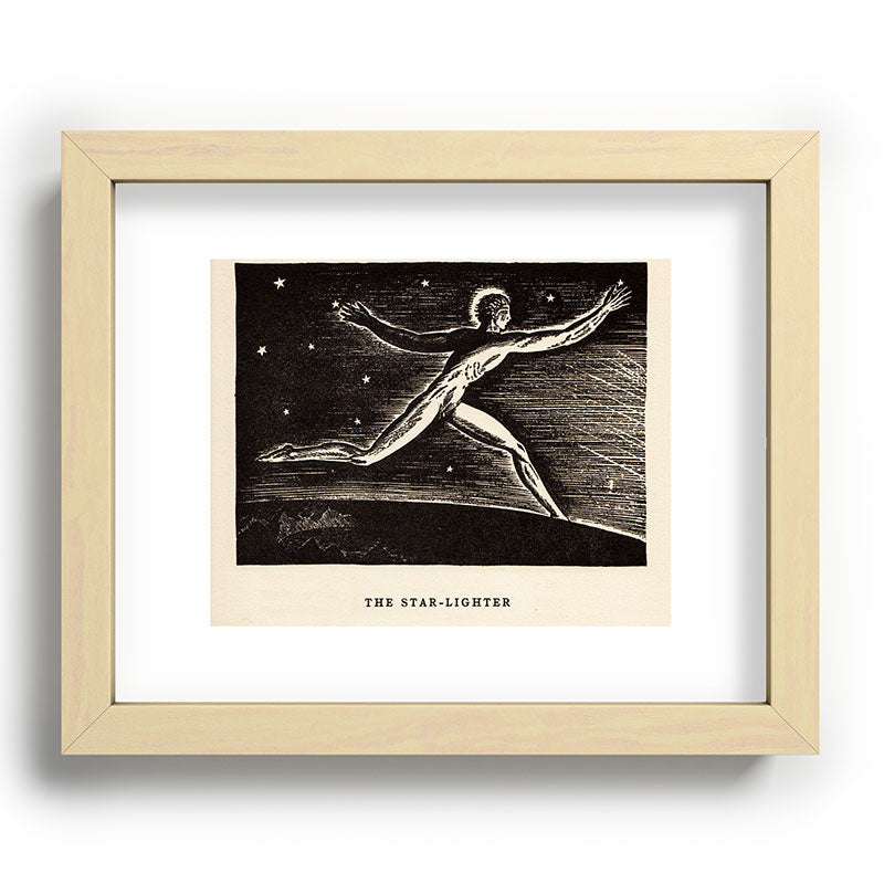 "The Star-lighter" by Rockwell Kent (1919) Framed Art Print