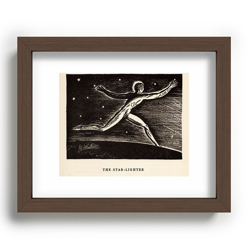 "The Star-lighter" by Rockwell Kent (1919) Framed Art Print