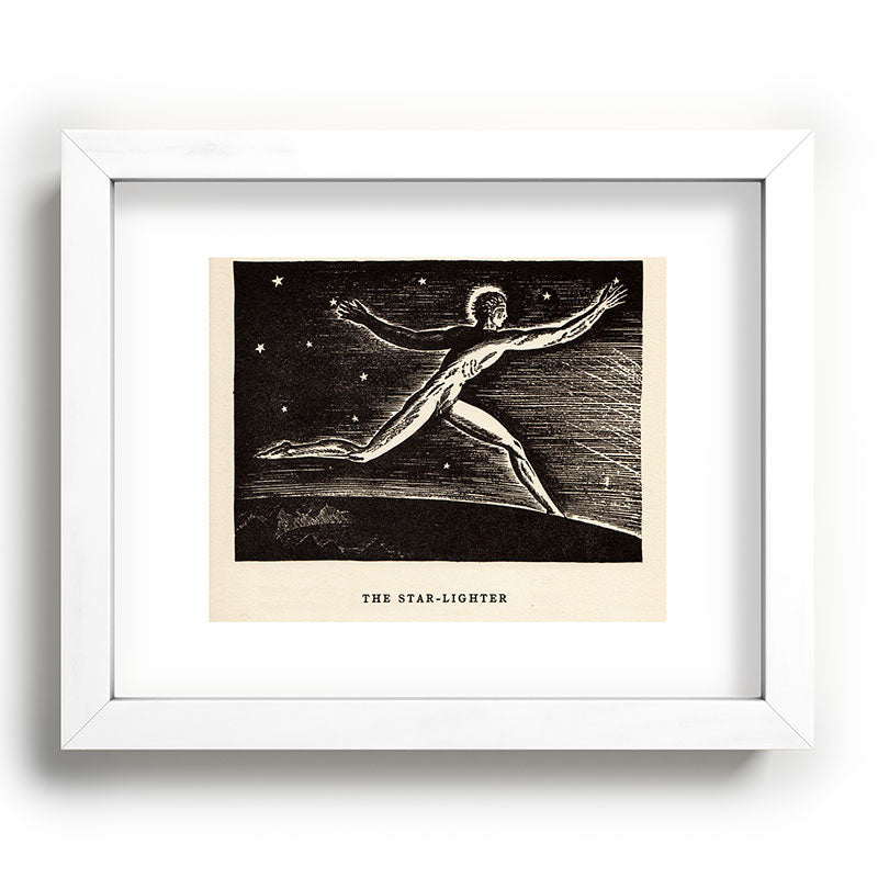 "The Star-lighter" by Rockwell Kent (1919) Framed Art Print