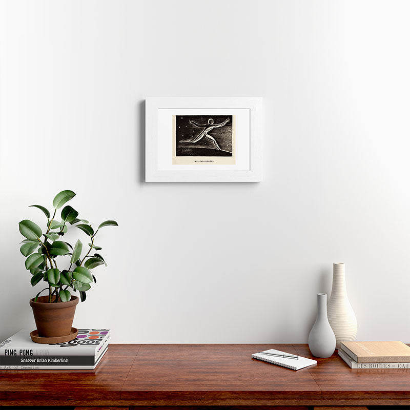 "The Star-lighter" by Rockwell Kent (1919) Framed Art Print
