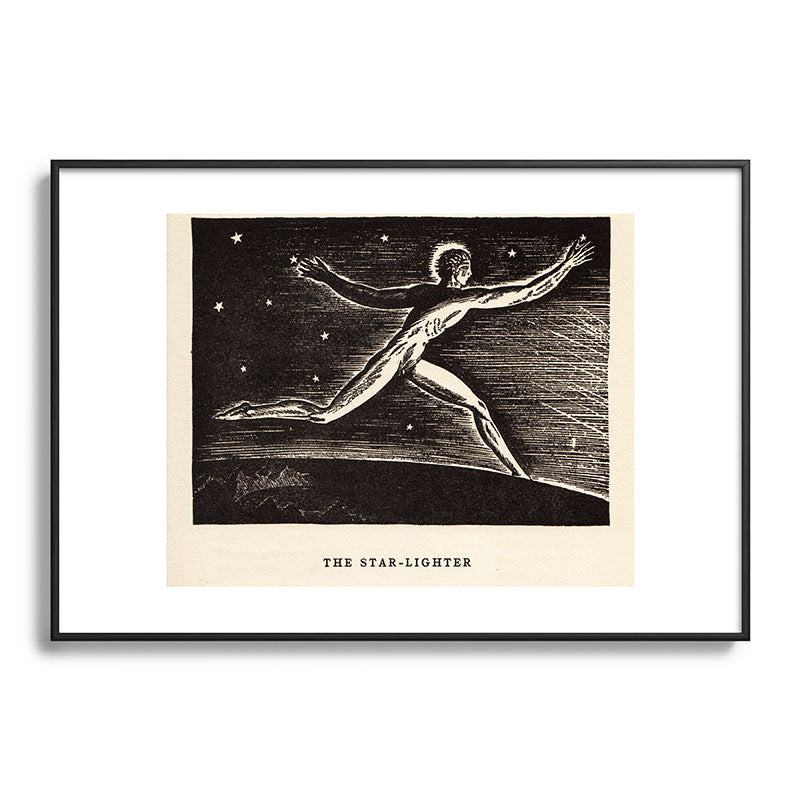 "The Star-lighter" by Rockwell Kent (1919) Framed Art Print