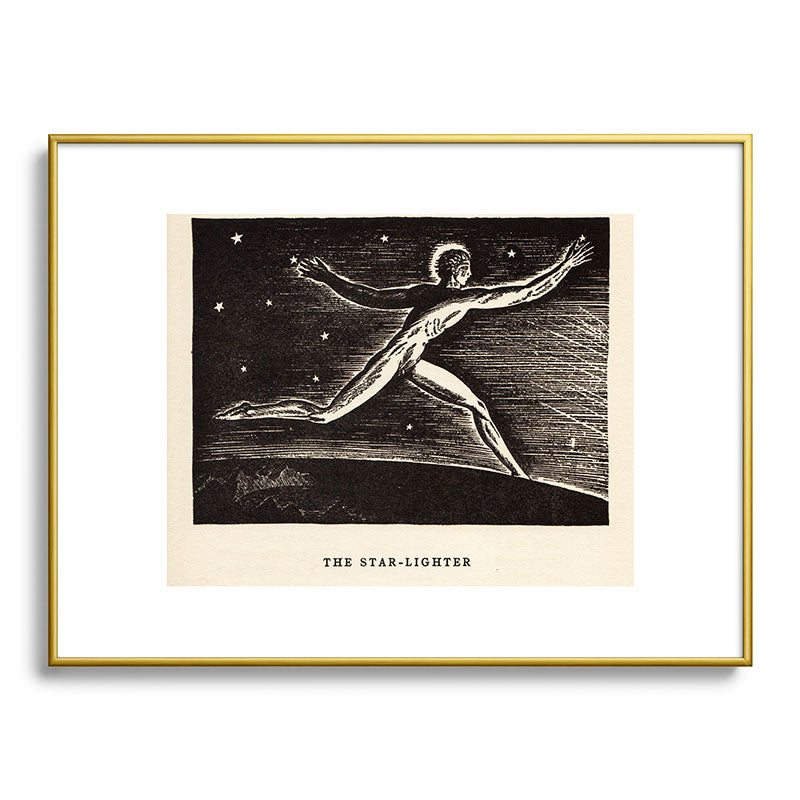 "The Star-lighter" by Rockwell Kent (1919) Framed Art Print
