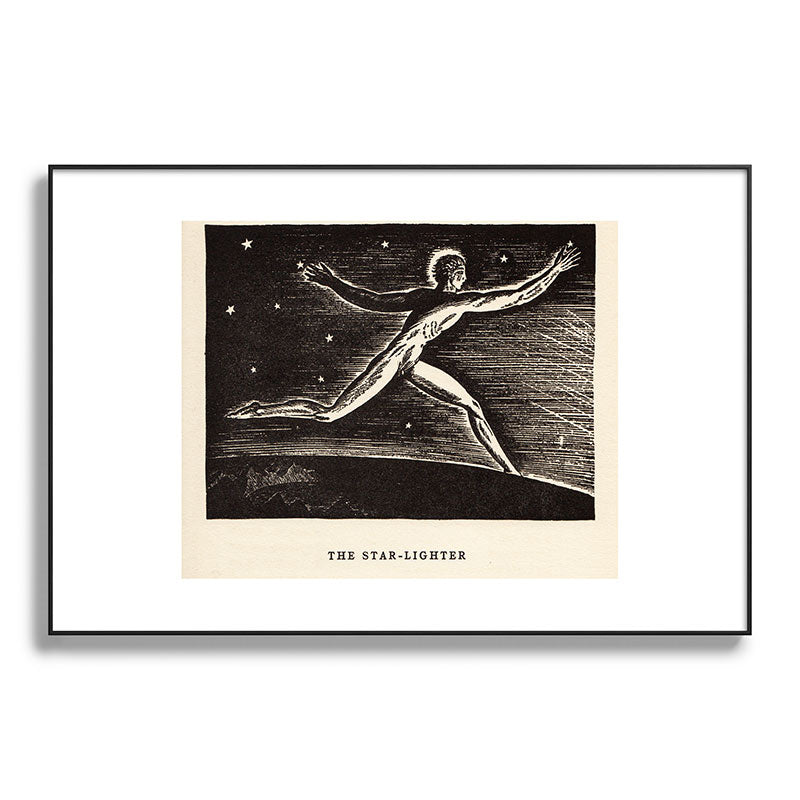 "The Star-lighter" by Rockwell Kent (1919) Framed Art Print