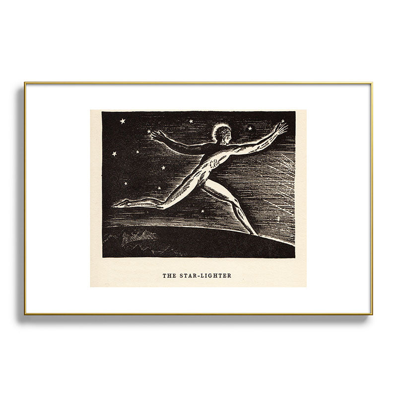 "The Star-lighter" by Rockwell Kent (1919) Framed Art Print