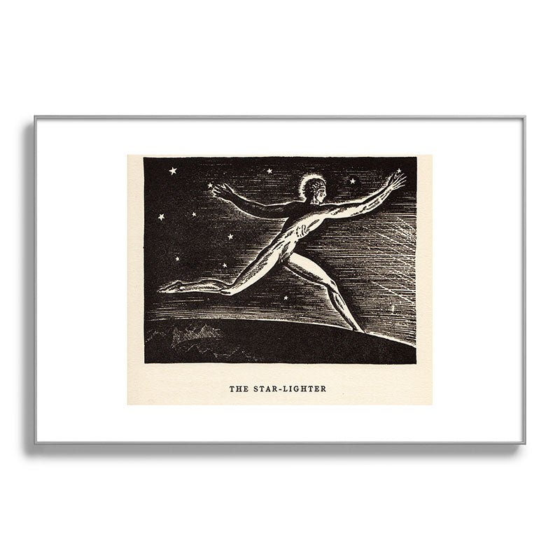 "The Star-lighter" by Rockwell Kent (1919) Framed Art Print