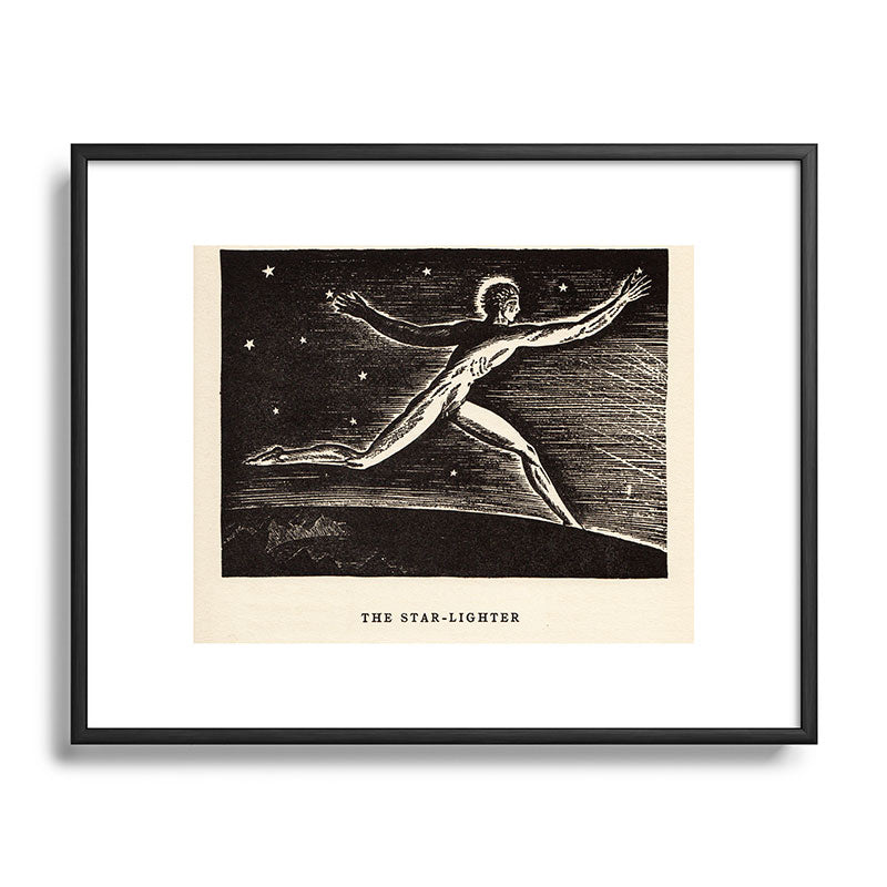 "The Star-lighter" by Rockwell Kent (1919) Framed Art Print