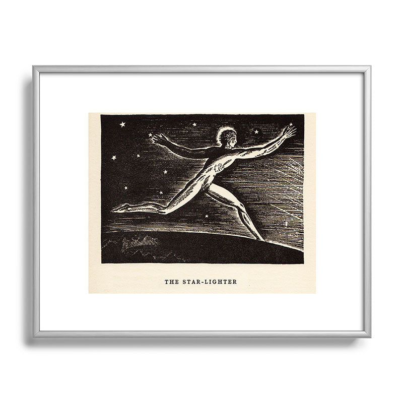 "The Star-lighter" by Rockwell Kent (1919) Framed Art Print