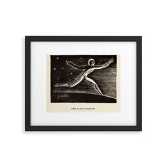 "The Star-lighter" by Rockwell Kent (1919) Framed Art Print