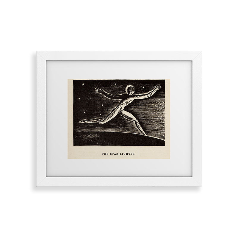 "The Star-lighter" by Rockwell Kent (1919) Framed Art Print
