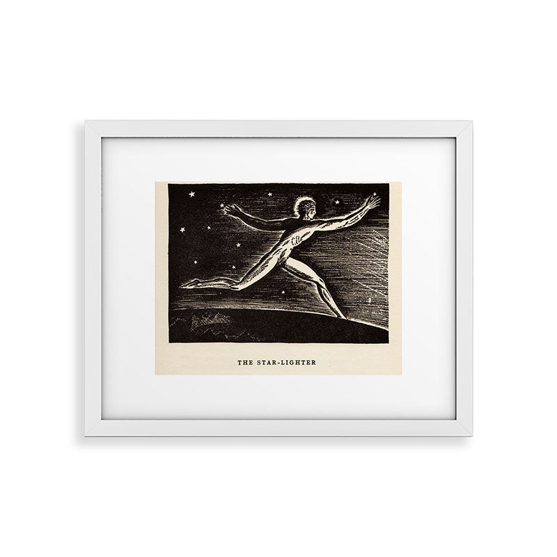 "The Star-lighter" by Rockwell Kent (1919) Framed Art Print