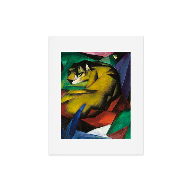 "The Tiger" by Franz Marc, 1912 Art Print