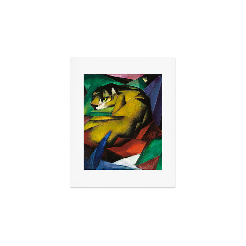 "The Tiger" by Franz Marc, 1912 Art Print