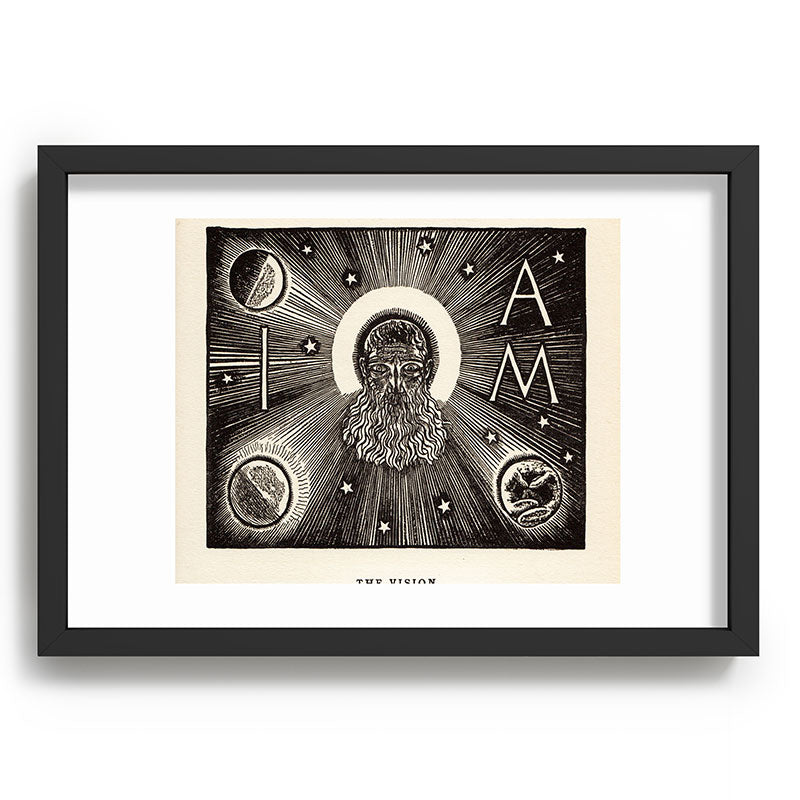 "The Vision" by Rockwell Kent (1919) Framed Art Print