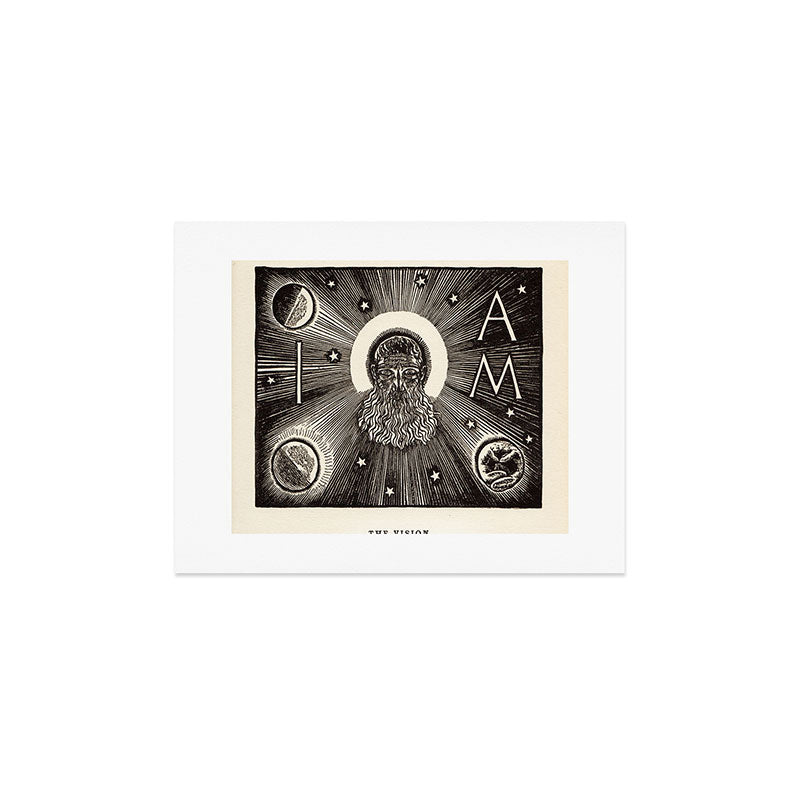 "The Vision" by Rockwell Kent (1919) Art Print