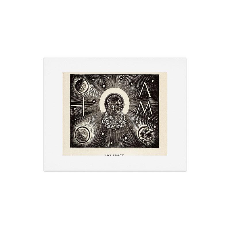 "The Vision" by Rockwell Kent (1919) Art Print